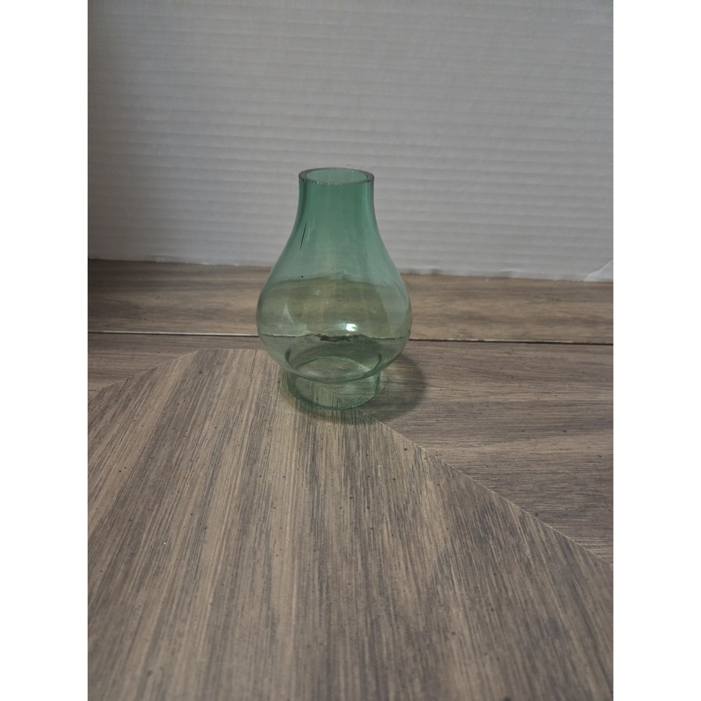 Hurricane Lamp Chimney Small Green